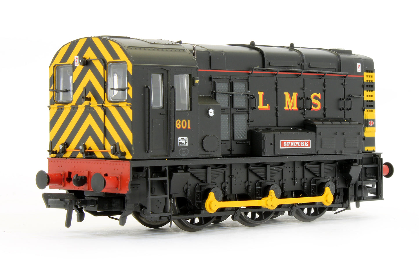 Pre-Owned Class 08601 'Spectre' LMS Black Diesel Shunter Locomotive (Limited Edition)