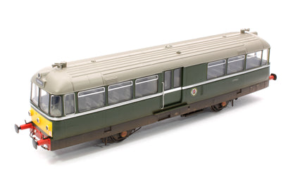 Waggon & Maschinenbau (W&M) Diesel Railbus BR Green E79960 (small yellow panels) - Weathered