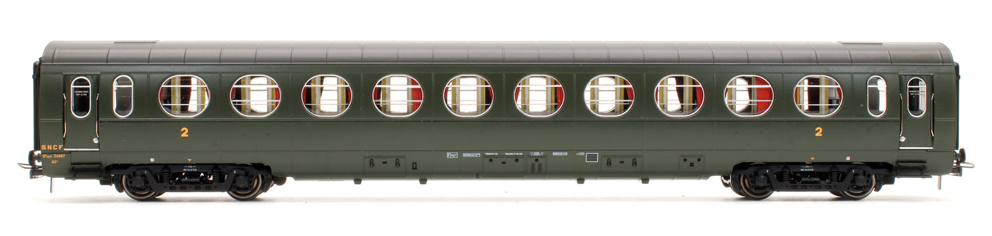 Pre-Owned Set of 3 SNCF ÉTAT lightweight coaches
