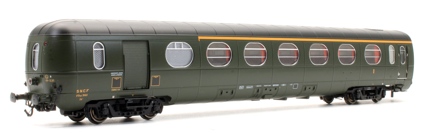 Pre-Owned Set of 3 SNCF ÉTAT lightweight coaches