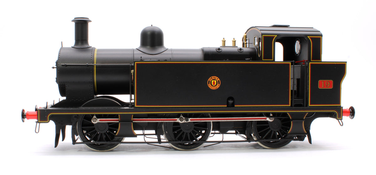 Pre-Owned Class 3F Jinty NCC Black 0-6-0 Tank Locomotive No.19