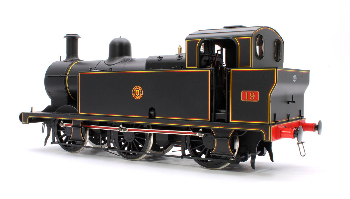 Pre-Owned Class 3F Jinty NCC Black 0-6-0 Tank Locomotive No.19
