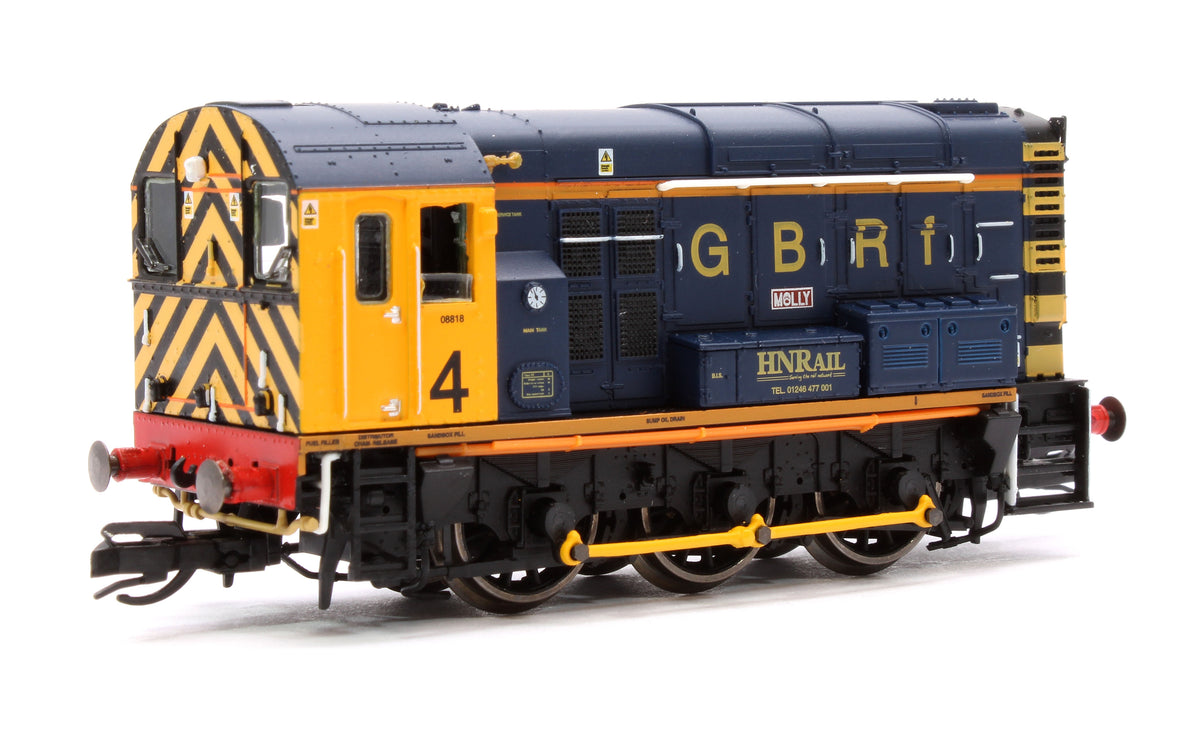 Pre-Owned TT3003M GBRf Class 08 0-6-0 08818 Diesel Locomotive - DCC Fitted