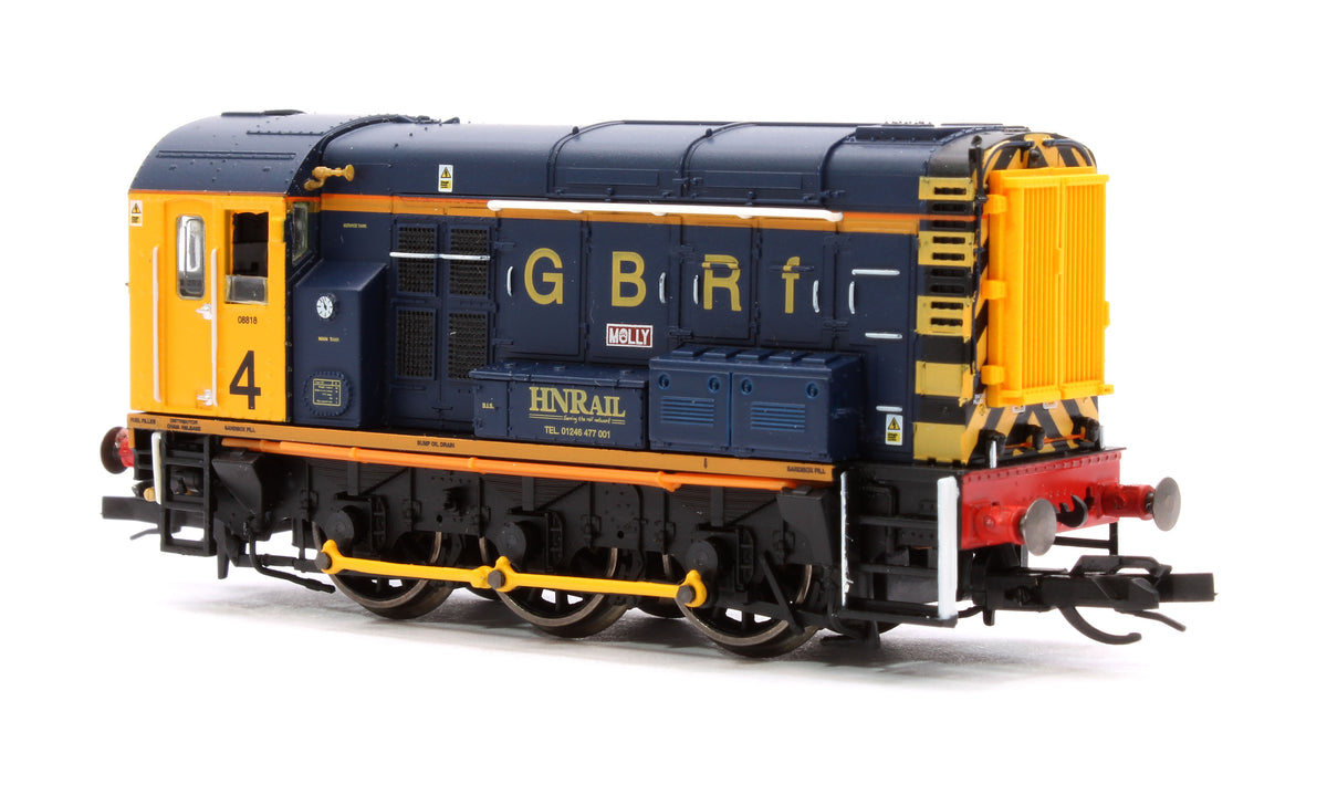 Pre-Owned TT3003M GBRf Class 08 0-6-0 08818 Diesel Locomotive - DCC Fitted