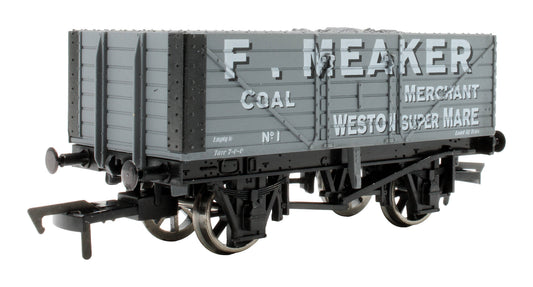Pre-Owned 7 Plank Wagon 'F. Meaker Coal Merchant' (Limited Run for Burnham & District MRC)