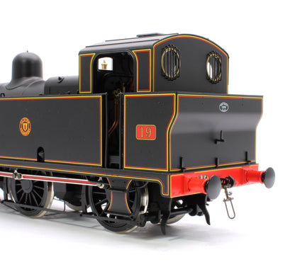 Pre-Owned Class 3F Jinty NCC Black 0-6-0 Tank Locomotive No.19