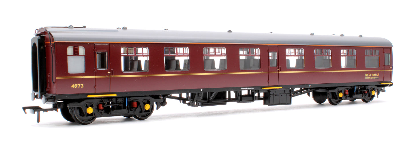 BR Mk1 TSO Tourist Second Open WCRC Maroon No.4973