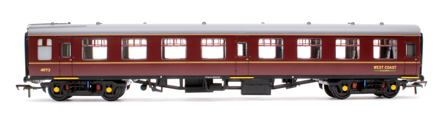 BR Mk1 TSO Tourist Second Open WCRC Maroon No.4973