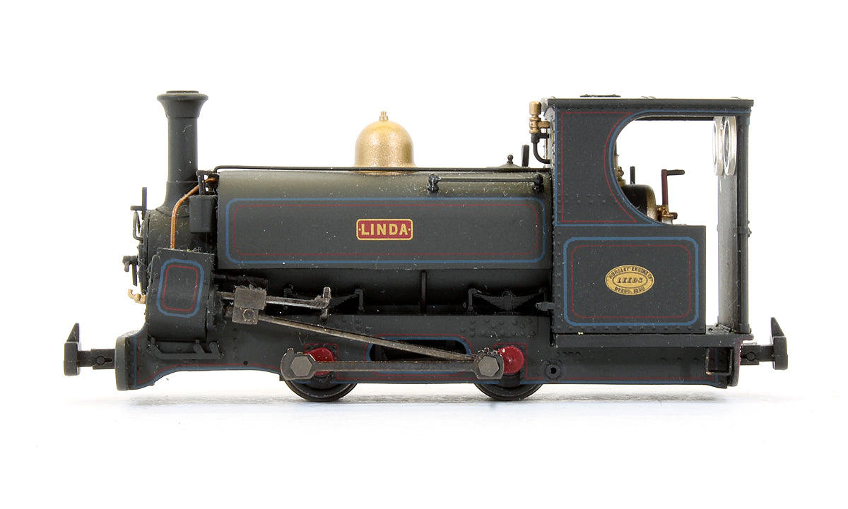 Pre-Owned Mainline Hunslet 0-4-0ST 'Linda' Penrhyn Quarry Railway Lined Black