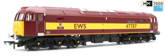 R30541TXS RailRoad Class 47/7 EWS 47787 'Windsor Castle' Diesel Locomotive - DCC Sound