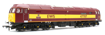 R30541 RailRoad Class 47/7 EWS 47787 'Windsor Castle' Diesel Locomotive