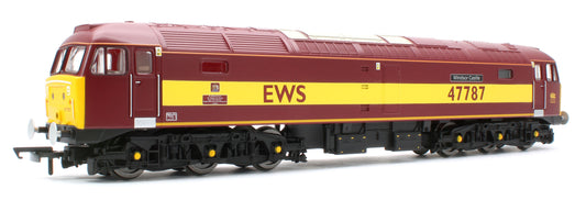 R30541 RailRoad Class 47/7 EWS 47787 'Windsor Castle' Diesel Locomotive