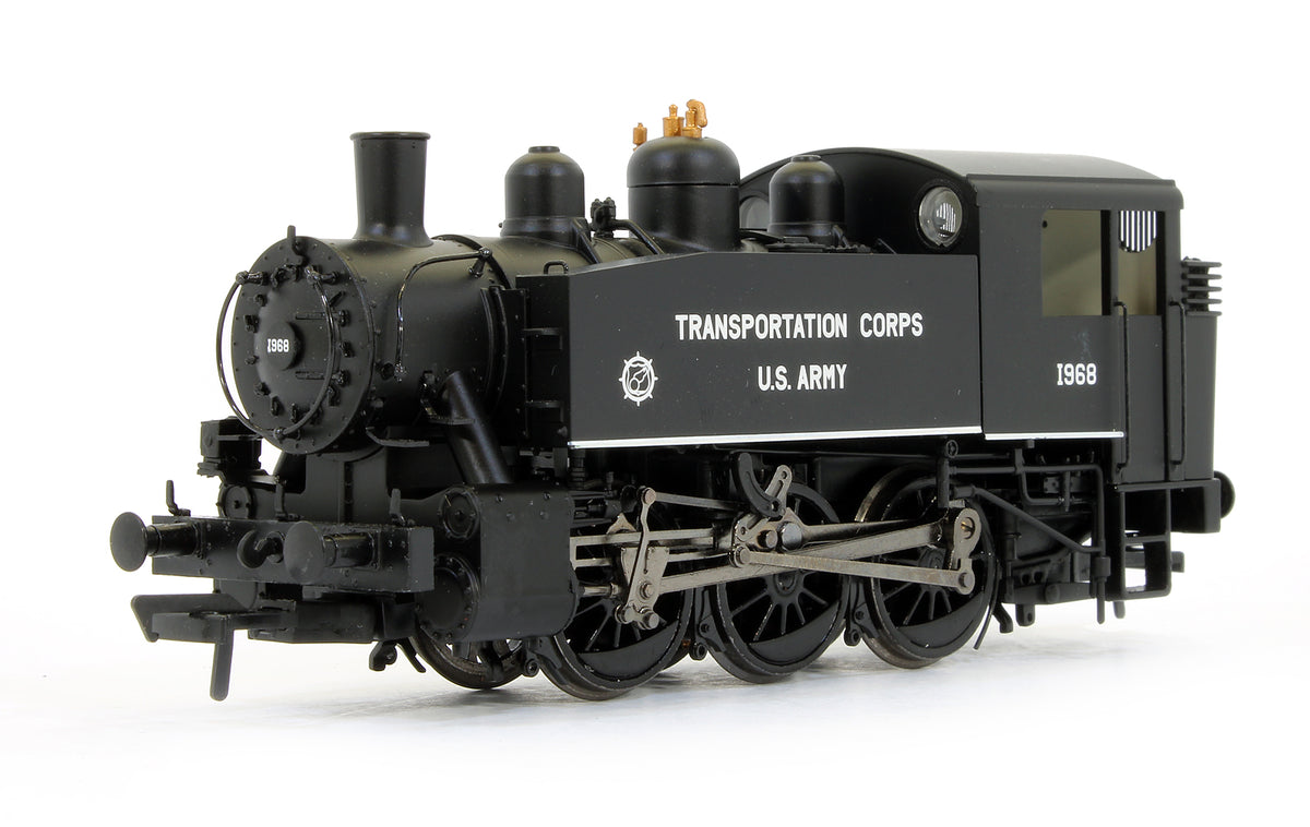 USA Class 0-6-0T 1968 US army Transport Corps Black (Exclusive Edition) Steam Locomotive