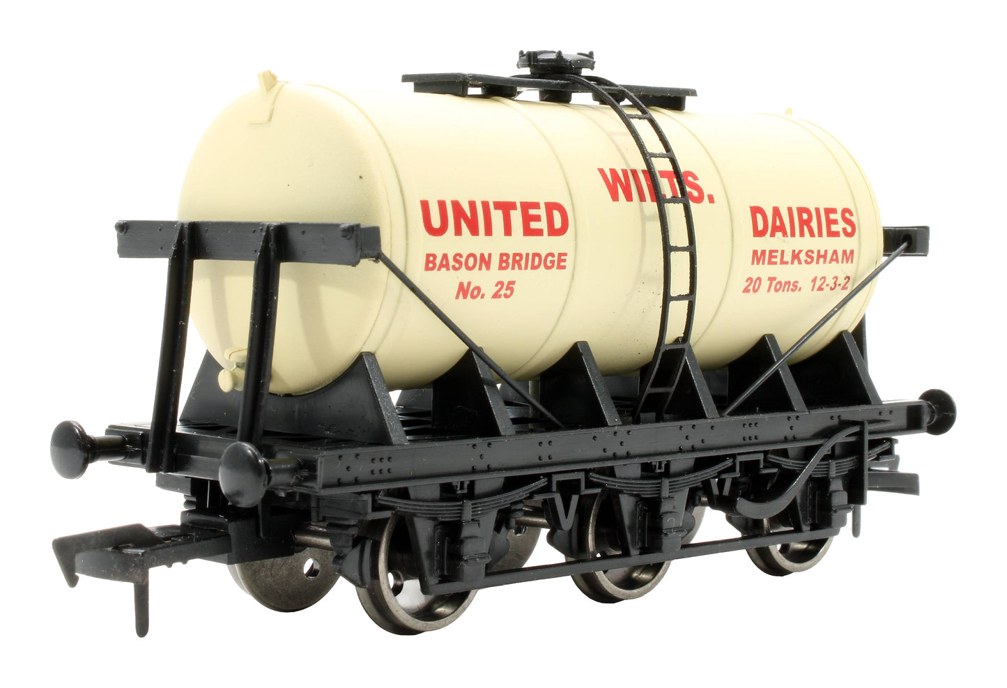 Pre-Owned United Dairies 'Wilts' 6 Wheel Tank Wagon No.25 - Limited Edition