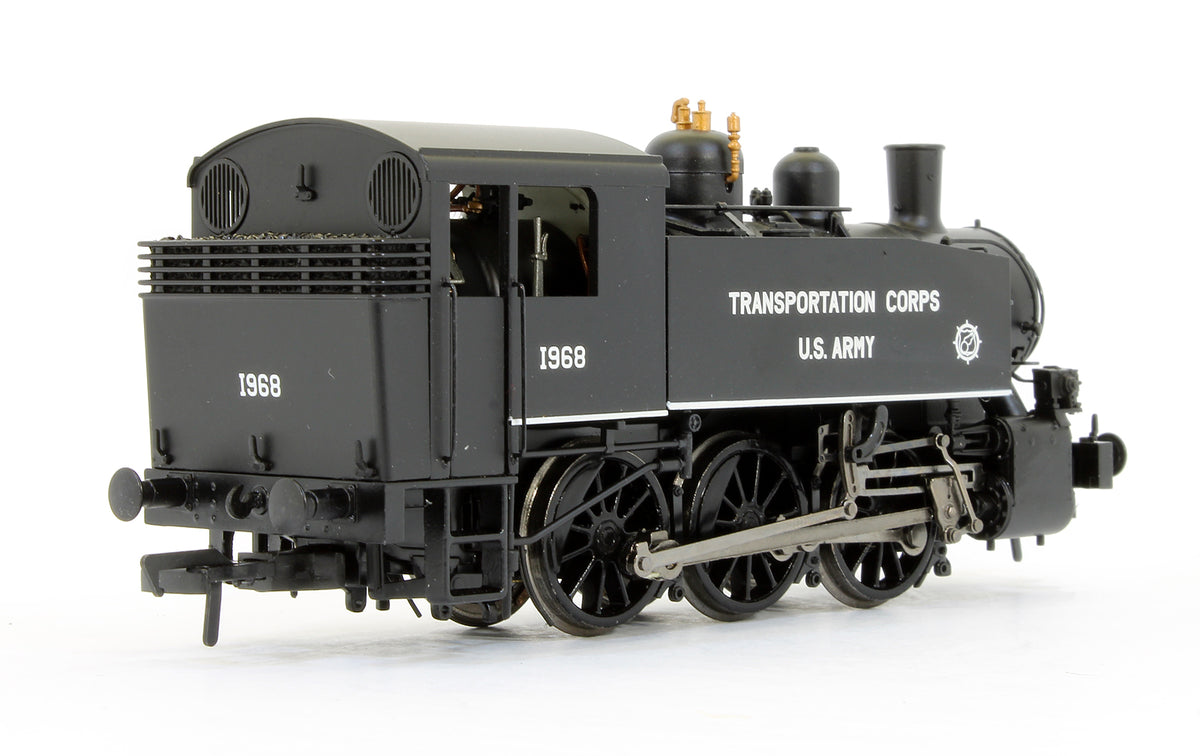USA Class 0-6-0T 1968 US army Transport Corps Black (Exclusive Edition) Steam Locomotive