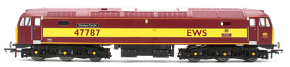 R30541 RailRoad Class 47/7 EWS 47787 'Windsor Castle' Diesel Locomotive