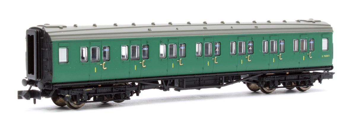 Pre-Owned 2P-012-303 Maunsell Coach BR 1st Class SR Green 7208