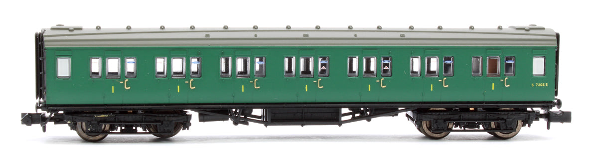 Pre-Owned 2P-012-303 Maunsell Coach BR 1st Class SR Green 7208