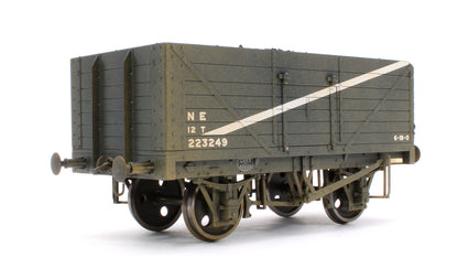 Pre-Owned Kit Built NE 12T 7 Plank Wagon No.223249 (Unboxed) - Weathered