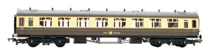 Pre-Owned 34-050 Collett 60' 3rd Coach GWR Chocolate & Cream '1107'