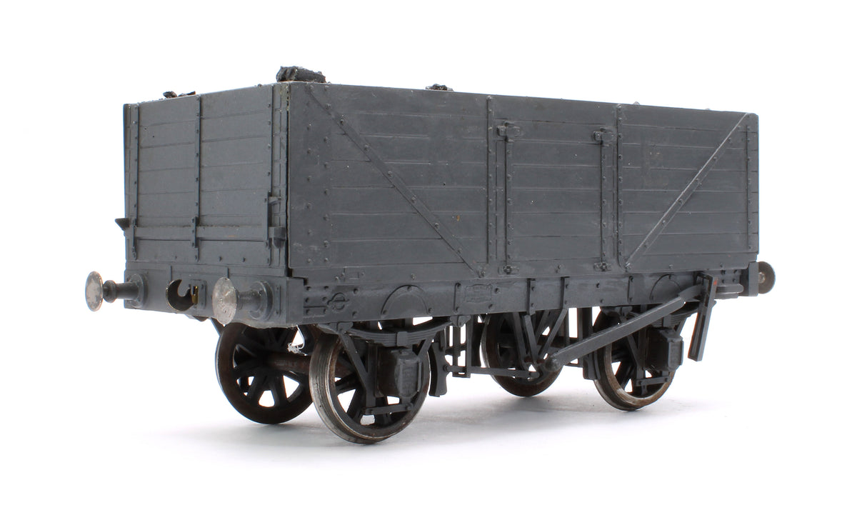 Pre-Owned Kit Built NE 7 Plank Wagon Unnumbered (Unboxed) - Weathered