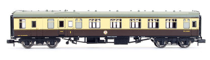 Pre-Owned 374-082 BR MK1 BCK Brake Corridor Composite BR Chocolate & Cream Coach 'W21080'