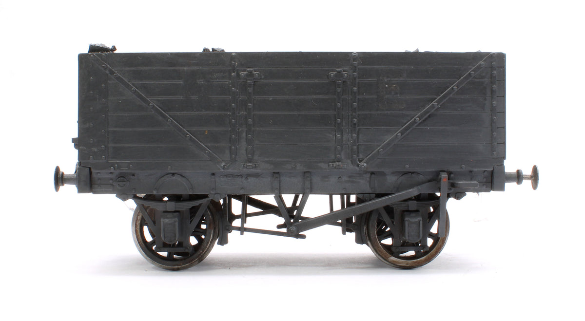 Pre-Owned Kit Built NE 7 Plank Wagon Unnumbered (Unboxed) - Weathered