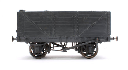 Pre-Owned Kit Built NE 7 Plank Wagon Unnumbered (Unboxed) - Weathered
