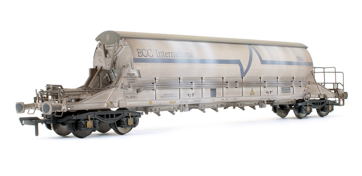 Pre-Owned PBA Clay Tiger Wagon TRL 11624 ECC International White (Weathered)