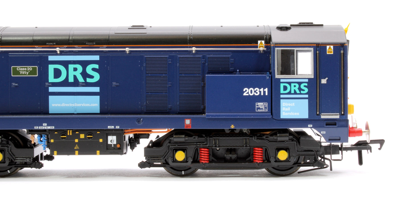 Class 20/3 20311 'Class 20 'Fifty'' DRS Blue Diesel Locomotive