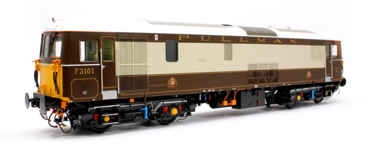 Class 73/1 73101 Pullman Brown/Cream Electro Diesel Locomotive