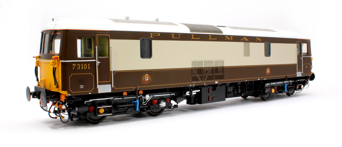 Class 73/1 73101 Pullman Brown/Cream Electro Diesel Locomotive