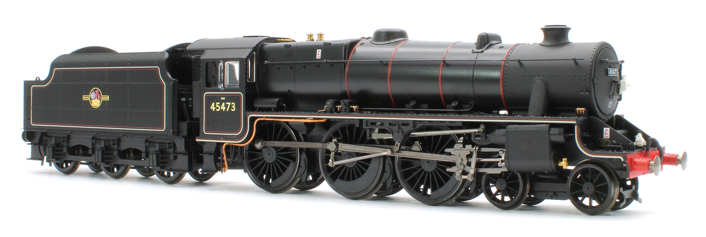 R30475SS Class 5MT 'Black Five' 4-6-0 BR Black Late Crest 45473 Steam Locomotive - DCC Sound & Smoke