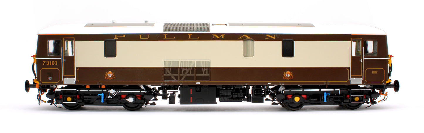 Class 73/1 73101 Pullman Brown/Cream Electro Diesel Locomotive