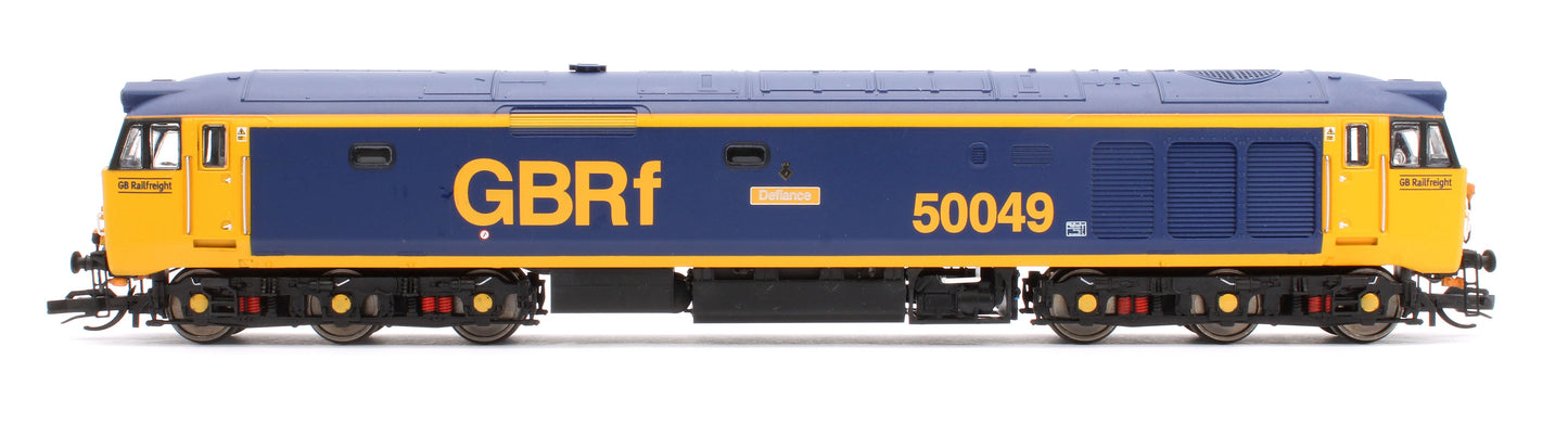 Pre-Owned TT3015TXSM Class 50 GBRf Co-Co No.50049 'Defiance' Diesel Locomotive - DCC Sound