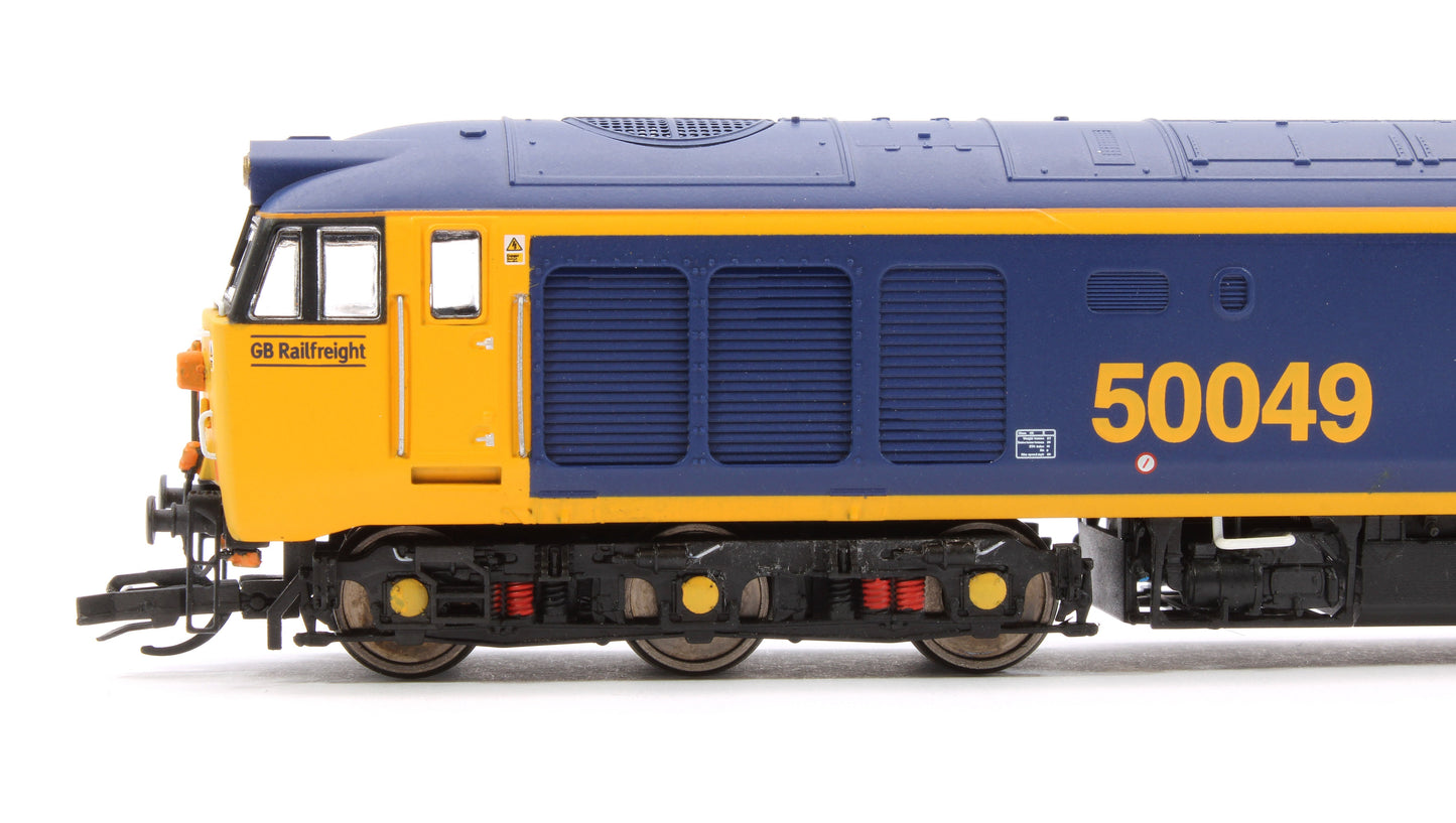 Pre-Owned TT3015M Class 50 GBRf Co-Co No.50049 'Defiance' Diesel Locomotive - DCC Sound