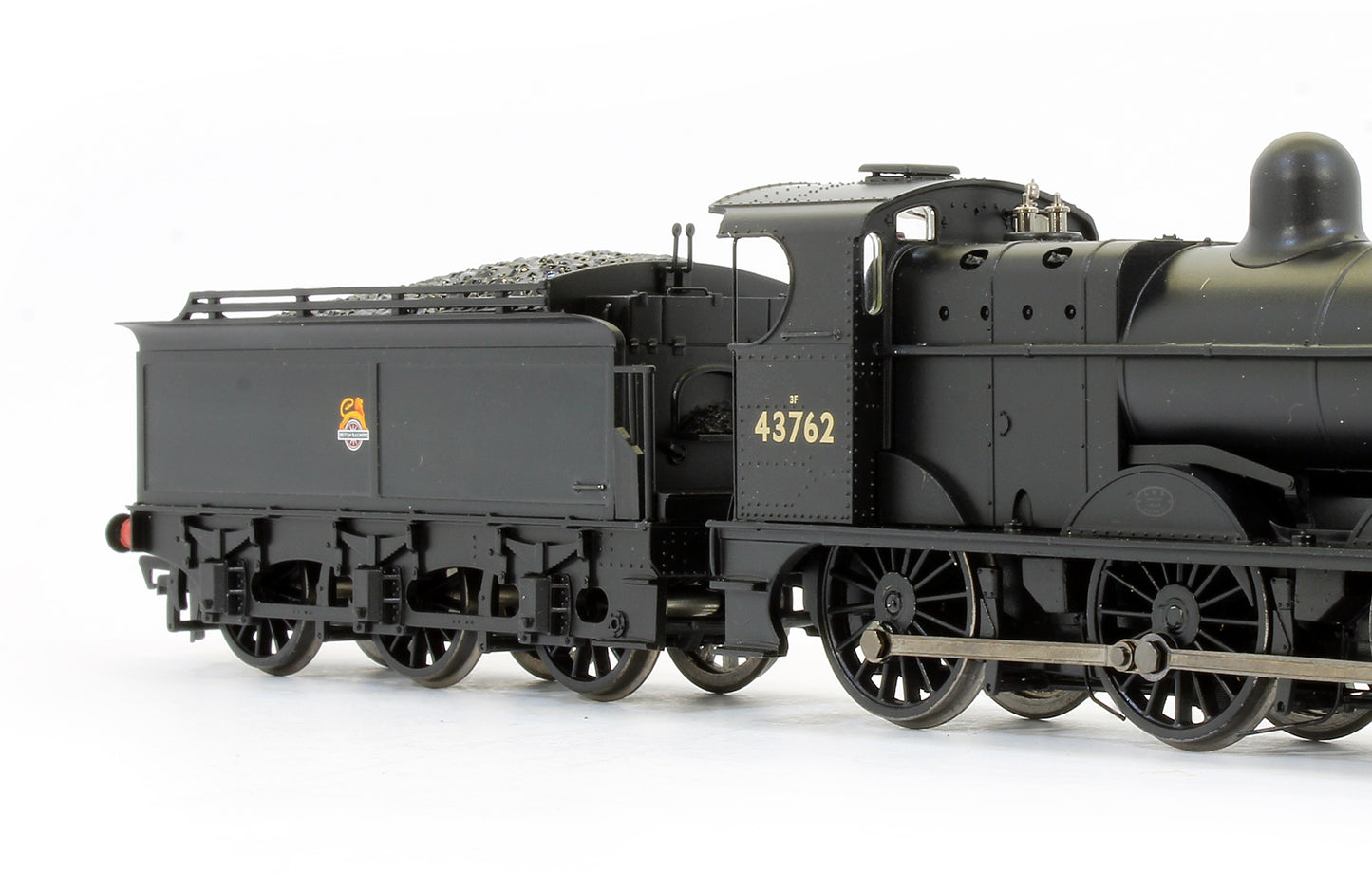 Pre-Owned Class 3F '43762' BR Black Early Emblem Steam Locomotive