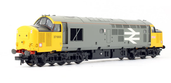 Pre-Owned Class 37/5 37693 Railfreight Grey Diesel Locomotive (DCC Sound Fitted)
