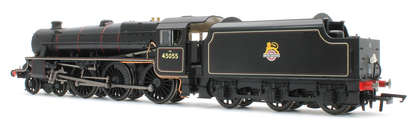 R30484 Class 5MT 'Black Five' 4-6-0 BR Black Early Emblem 45055 Steam Locomotive