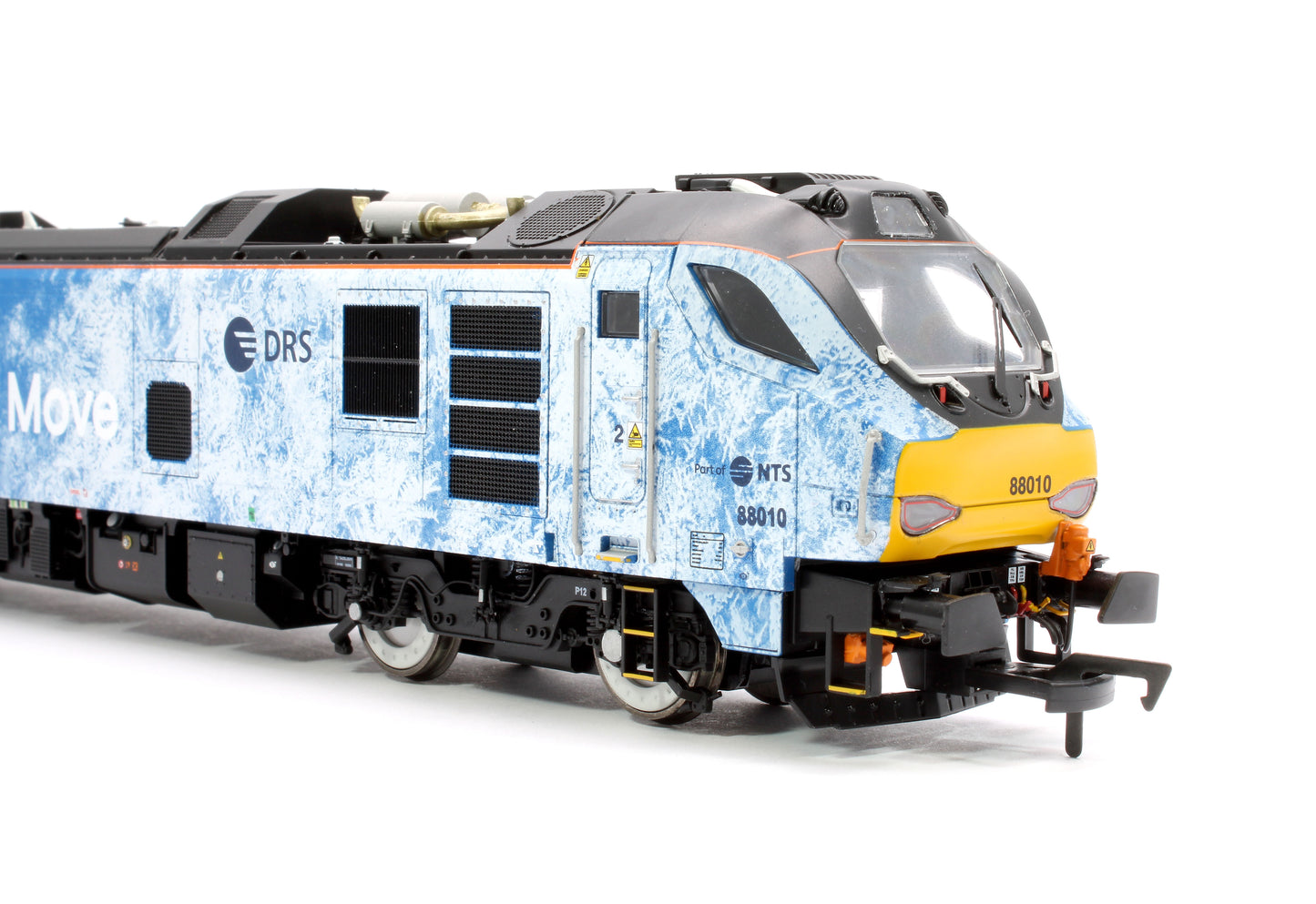 Class 88 'Aurora' 88010 DRS Refrigerated Rail Electro-Diesel Locomotive (DCC Sound & Working Pantograph)