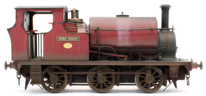 Bespoke Weathered Hudswell Clarke 'Derek Crouch' 0-6-0 Tank Maroon Steam Locomotive - Deluxe Finish, Namplate Added, Works Plate Added
