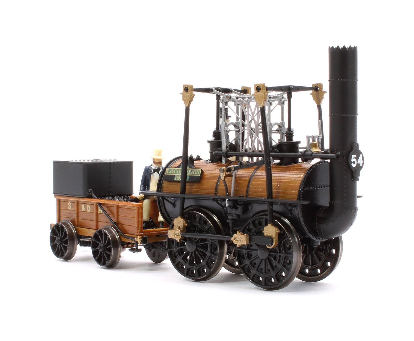 R30388 Pre-Owned S&DR 200th Anniversary 0-4-0 Locomotion No.1 1925 Steam Locomotive