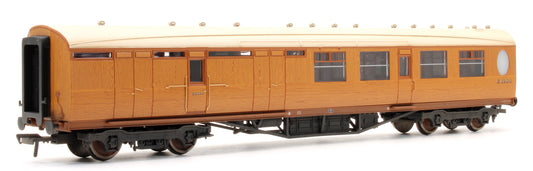 Pre-Owned Thompson 3rd Class Brake Corridor Coach LNER Teak - Custom Weathered