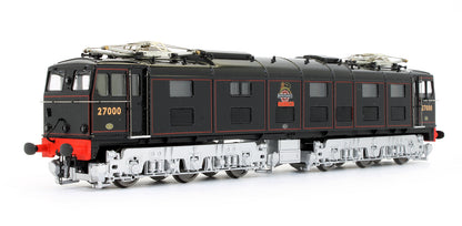 Pre-Owned EM2 E27000 BR Black Early Emblem (Glossy Finish) Electric Locomotive (Exclusive Edition)