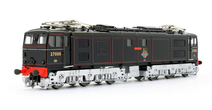 Pre-Owned EM2 E27000 BR Black Early Emblem (Glossy Finish) Electric Locomotive (Exclusive Edition)