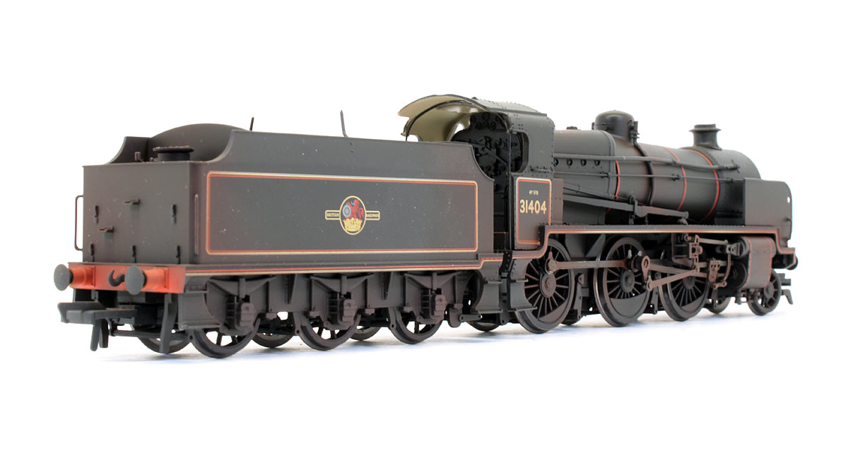 Pre-Owned N Class '31404' BR Lined Black Late Crest Steam Locomotive - Weathered