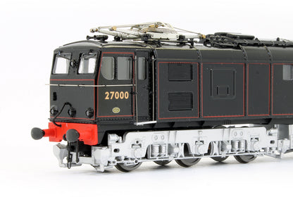Pre-Owned EM2 E27000 BR Black Early Emblem (Glossy Finish) Electric Locomotive (Exclusive Edition)