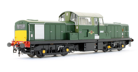 Pre-Owned 1725 Class 17 Clayton BR Green Small Yellow Panels D8607 Diesel Locomotive