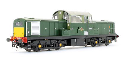 Pre-Owned 1725 Class 17 Clayton BR Green Small Yellow Panels D8607 Diesel Locomotive