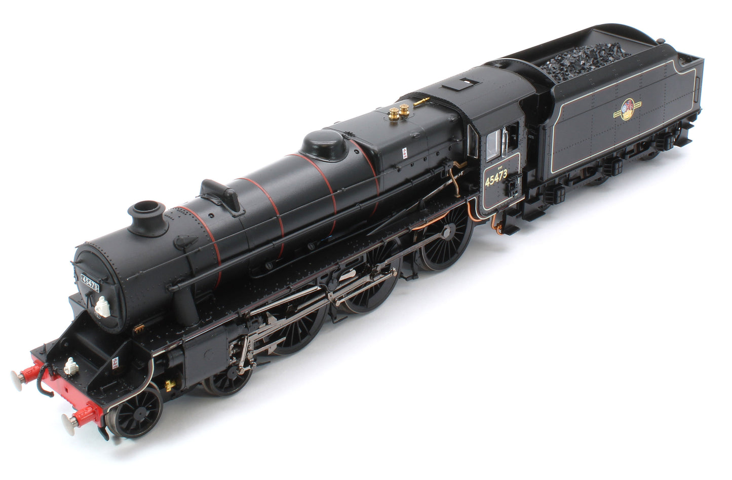 R30475SS Class 5MT 'Black Five' 4-6-0 BR Black Late Crest 45473 Steam Locomotive - DCC Sound & Smoke